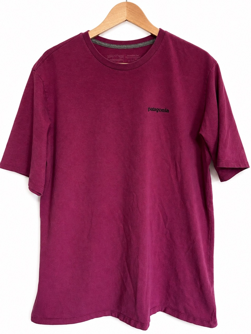 Patagonia P-6 Logo T-Shirt Responsibili-Tee Graphic Large